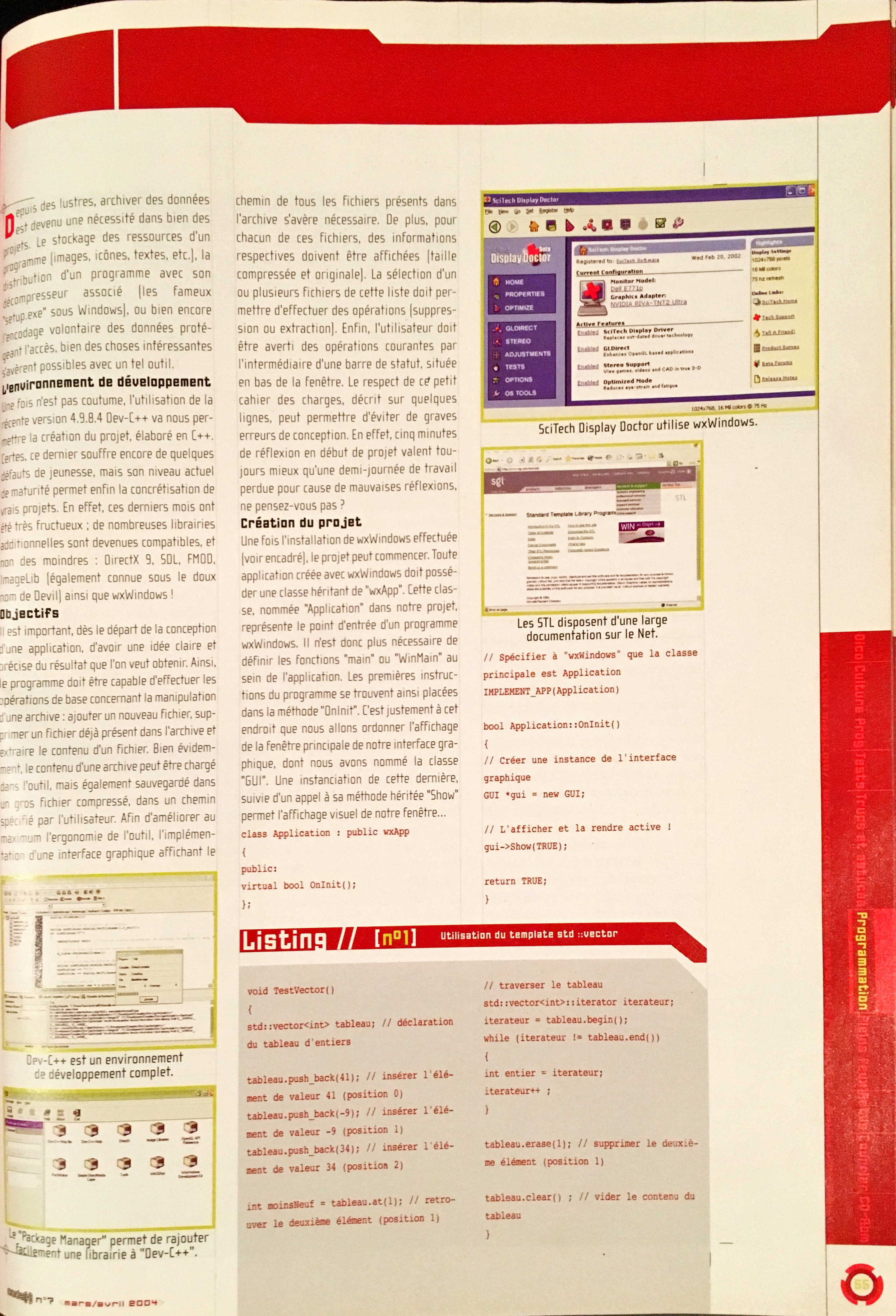 Page 2 of the article as it was printed in Code(R)