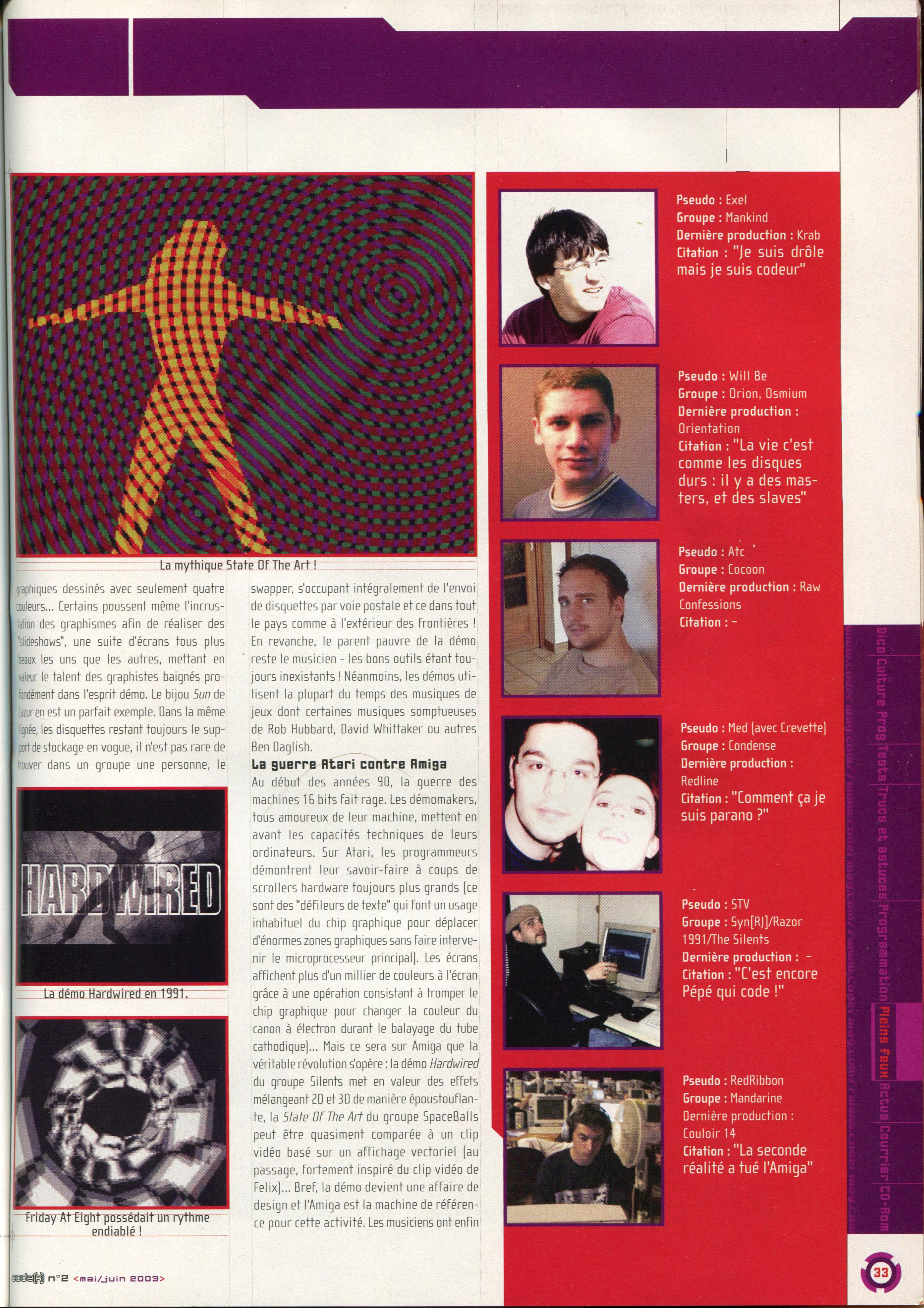 Page 2 of the article as it was printed in Code(R)