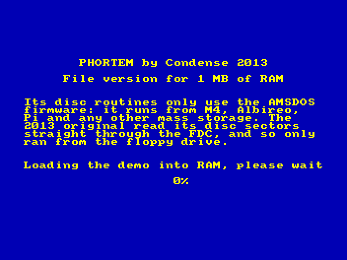 Introduction screen of the file edition of Phortem