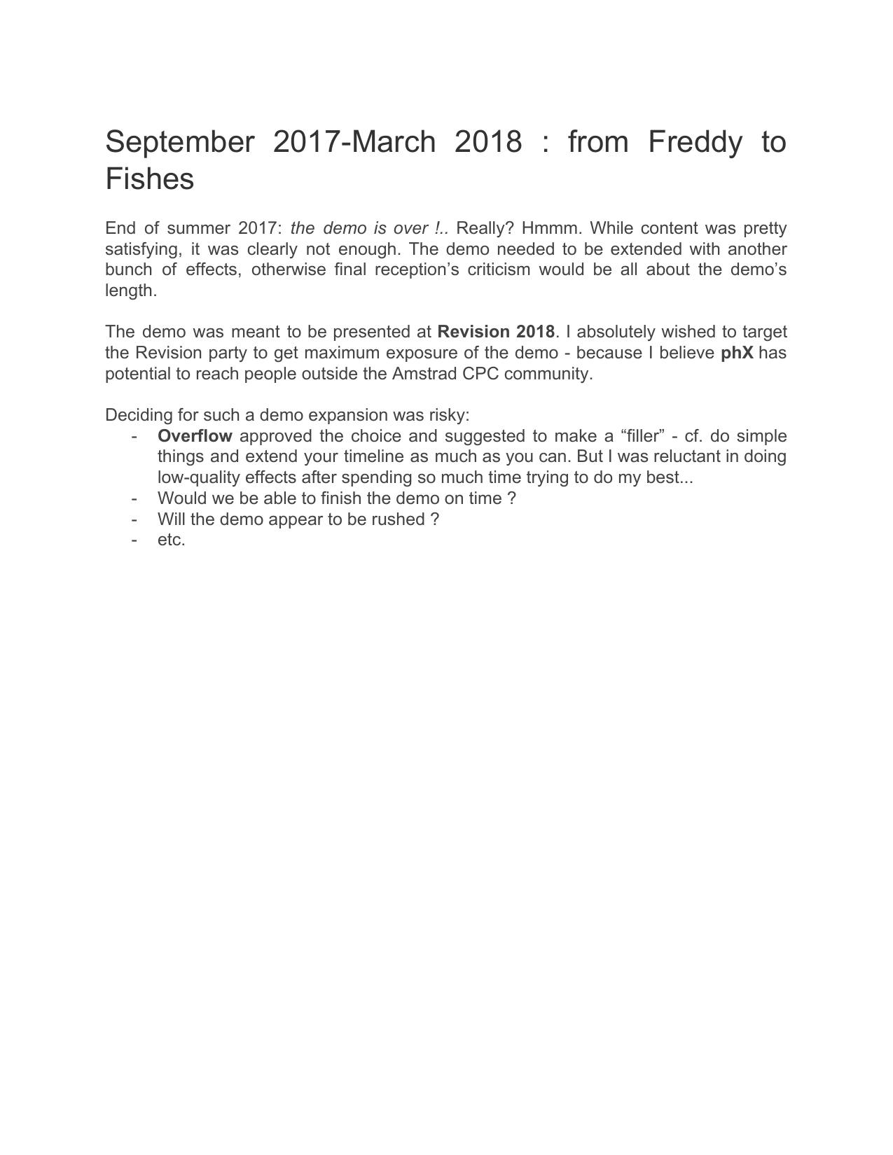 Seite 24 des phX-Making-ofs, wie erschienen