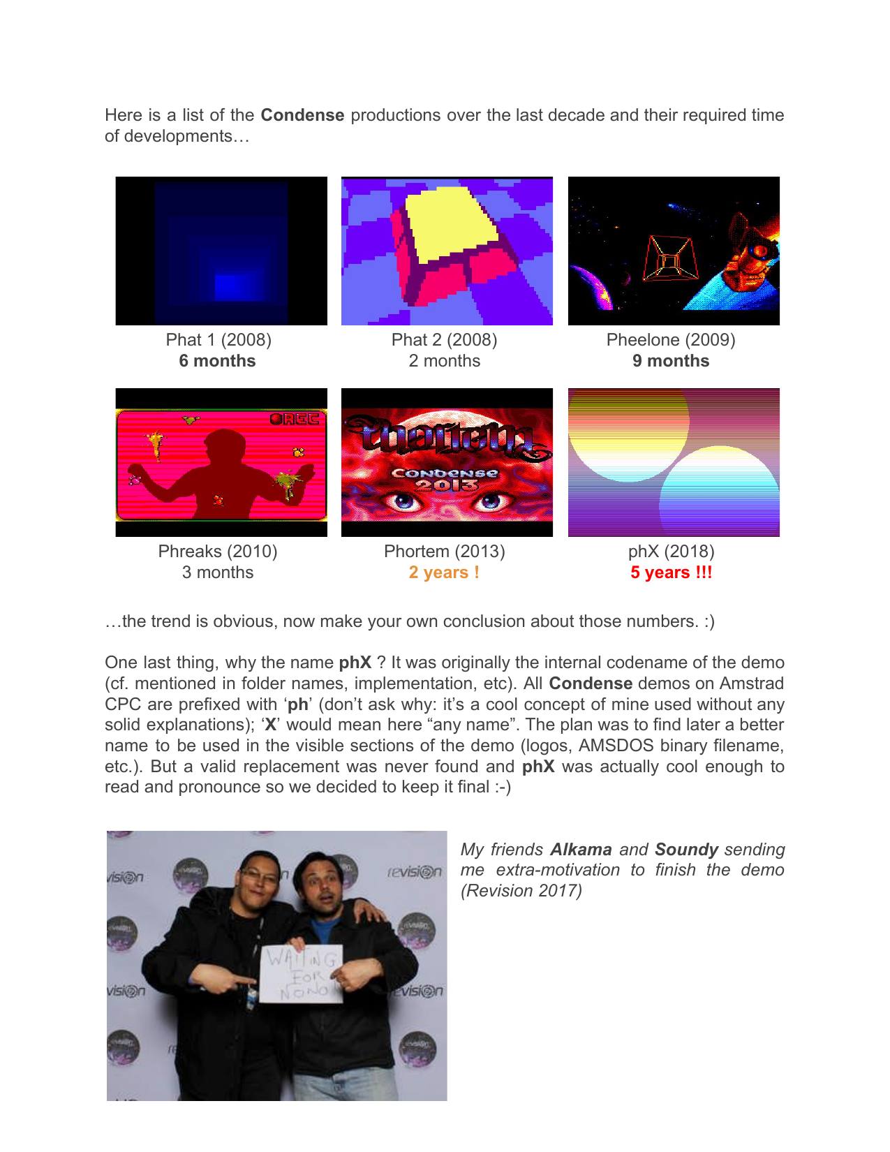 Seite 33 des phX-Making-ofs, wie erschienen